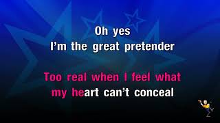 The Great Pretender  Platters KARAOKE [upl. by Doscher264]