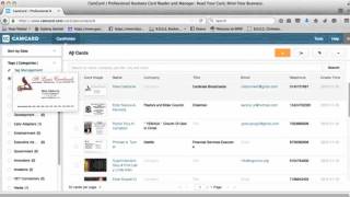 CamCard Training Video [upl. by Nanice983]