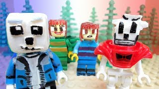 quotTo The Bonequot Minecraft Stopmotion Undertale Animation JT Music [upl. by Tekcirk21]