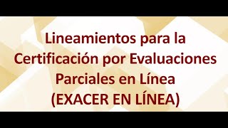 EXAMEN EXACER COLBACH EN LINEA TODOS LOS SECRETOS [upl. by Meadow713]