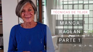 Dar forma al tejido 🧶 Manga raglan  parte 1 ➽ Tejer fácil con Lucila [upl. by Enisaj]