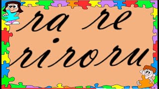 ¡Letra quotRquot y su fonema Sílabas ra re ri ro ru [upl. by Leahcimnaj91]