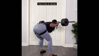 Superset Hammies amp Glutes For Bigger Butt glutesworkout [upl. by Annaeel]