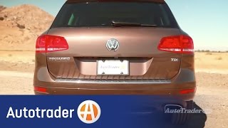 2014 Volkswagen Touareg TDI  5 Reasons to Buy  Autotrader [upl. by Eelyek]