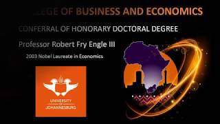 University of Johannesburg  Honorary Doctoral Degree  19 February 2018 [upl. by Winzler]