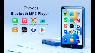 Fanvace 80GB MP3 Player with Bluetooth WiFi [upl. by Tomkins]