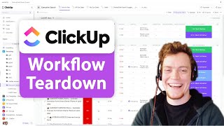 ClickUp Workflow Teardown [upl. by Eicirtap]