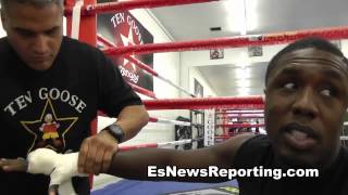 Andre Berto Lucas Matthysse Hits Like A muel [upl. by Anema]