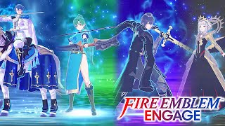 Fire Emblem Engage Emblem Summon Cutscenes  DLC SPOILERS [upl. by Kirt]