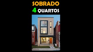 SOBRADO 4 QUARTOS  3 ANDARES com PÉ DIREITO TRÍPLO  Shorts [upl. by Egarton467]