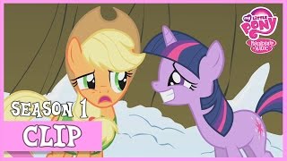 Twilight Helps Applejack Winter Wrap Up  MLP FiM HD [upl. by Notsreik]