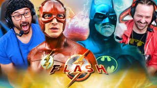 THE FLASH FINAL TRAILER REACTION Flash Movie 2023  Batman  Michael Keaton amp Ben Affleck [upl. by Richard]