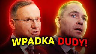 Duda chciał wspomnieć o Karolu Nawrockim Zaliczył małą wpadkę [upl. by Kunin]