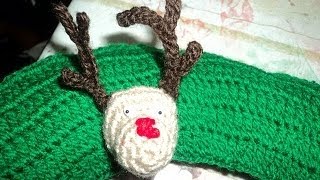 ADORNOS NAVIDEÑOS A CROCHET RENOS TEJIDOS A GANCHILLO  Labores Angélika [upl. by Peery395]