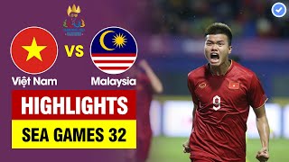 Highlights Việt Nam vs Malaysia Dàn sao VN bay cao rực rỡ khiến Malay cay cú chơi xấu nhận 2 thẻ đỏ [upl. by Pliske470]