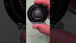 Prueba de sonido con 22 uF Tweeter de 4 y 8 ohmios parlantes [upl. by Aenehs]