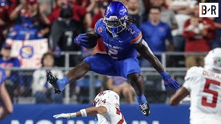 Boise State RB Ashton Jeanty Goes Off for 259 Yards 4 TD vs Washington State [upl. by Ahsan]