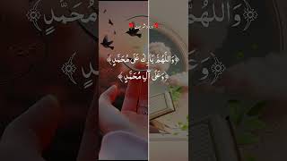 Darood e Ibrahimi 💗 recite daily 🙏 islamic video supportme viralvideo [upl. by Alegna]