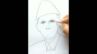 QuaideAzam sketch [upl. by Bengt]