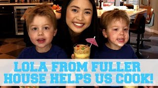 👩🏻‍🍳 LEARN to make PUDDING with FULLER HOUSES LOLA ASHLEY LIAO 🍴 [upl. by Krutz85]