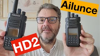 First Impression Of The Ailunce HD2 DMR Handheld Radio [upl. by Assilaj]