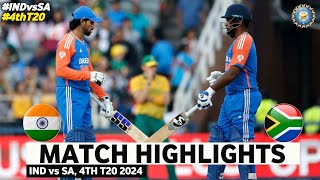 India vs South Africa 4th T20 Highlights  India vs South Africa  IND vs SA 4th T20 Highlights 2024 [upl. by Gabriella]