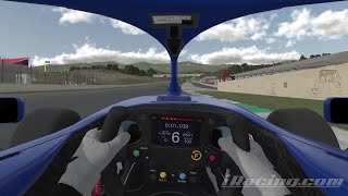 iRacing Mugello Gp Super Formula Lights Track Guide Hotlap  Telemetry [upl. by Proudman111]