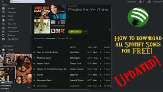 2021 How to download ALL Spotify tracks at once directly to MP3 [upl. by Neirad]