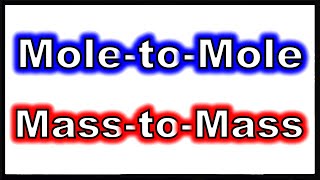 Moletomole and Masstomass Conversions [upl. by Goldia752]