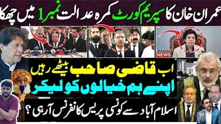 Kaptaan Surprise 🔥 in Supreme Court Proceedings on 63AQazi Faez IssaAli ZafarIslamabad Conference [upl. by Coit]