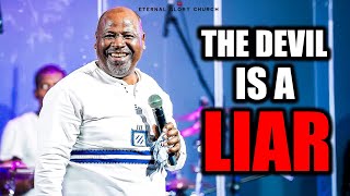 The Devil is A Liar  Sipho Makhabane LIVE At Eternal Glory Church  The Plug Service [upl. by Eiloj]