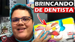 UNBOXING PLAYDOH BRINCANDO DE DENTISTA [upl. by Sexela]