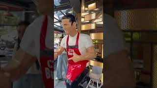 Chef Czn Burak Vadi İstanbul Mall Hoşgeldiniz Khabib Nurmagedov shorts cznburak [upl. by Aliakim678]