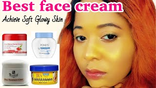 6 Best Affordable Face Creams For Soft Glowing  Radiant skin  Must Watch Video [upl. by Ardnuassak]