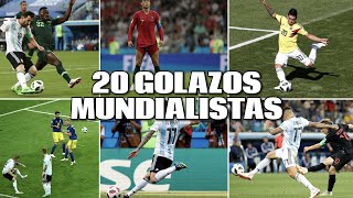 20 Goles Inolvidables de la Copa Mundial de la FIFA [upl. by Sitoiganap]