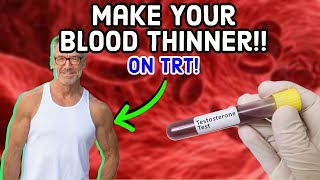 Make Your Blood Thinner on Testosterone  Steroids  How To Lower Your Hemoglobin  TRT [upl. by Saxela637]