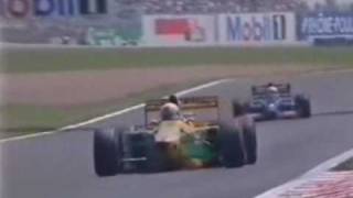 riccardo patrese crash 1993 french gpwmv [upl. by Certie199]