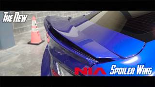 New Lexus rcf and rc Trunk wing spoiler [upl. by Notyalk638]