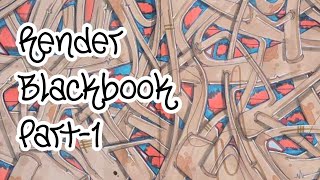 Blackbook GraffitiPart 1Rendr Book Sketch [upl. by Adamski]