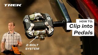 How To Clip Into Your Pedals 2Bolt [upl. by Hcirdla]