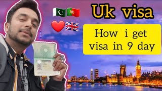 Get UK visa in 10 Days  UK Tourist Visa process ukvisa [upl. by Ailad]