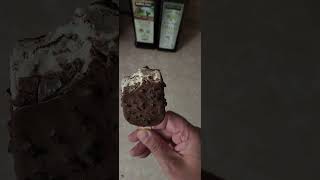 HaagenDazs Chocolate Cookie Crumble Ice Cream Bar Review Part 3 icecreambar icecream haagen [upl. by Cookie]