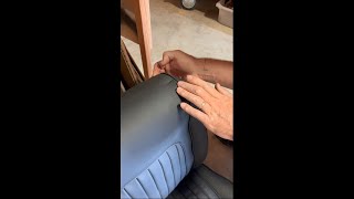 Mercury Cougar Leather Upholstery Review [upl. by Sitoeht]