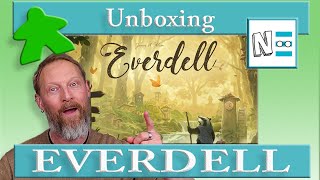 EVERDELL  Board Game Unboxing [upl. by Lseil]