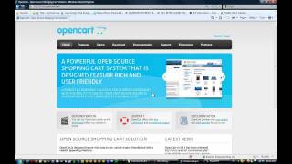 How to Install OpenCart using FTP Step 1 [upl. by Ocirnor]