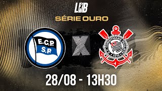 Finais LDB 2024  Pinheiros X Corinthians  Série Ouro  28082024  13h30  Ao vivo e com imagens [upl. by Enelyw]