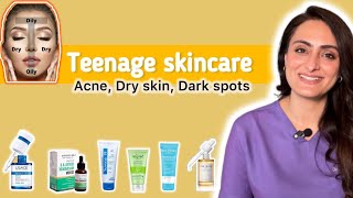 Teenage skin care  Oily  dry normal combination skin  Dermatologist recommends [upl. by Eliseo694]