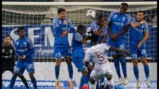 Grenoble 20 FC Metz Résumé  Ligue 2  20242025 [upl. by Eihctir]