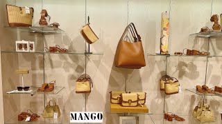 MANGO BAGS amp SHOES NEW COLLECTION  MARCH 2024 [upl. by Ekihc315]