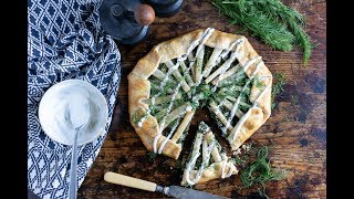 Salsify Kale Galette [upl. by Pontone]